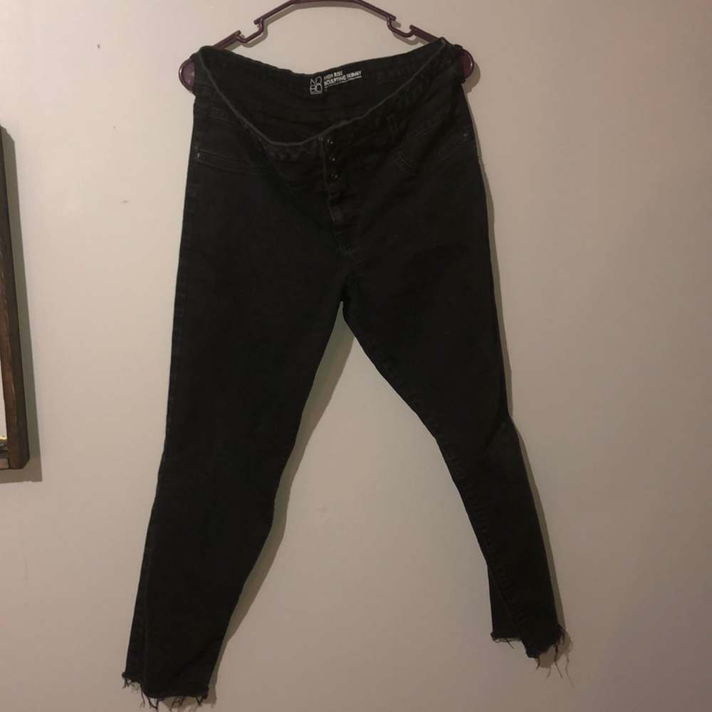 4/$35 No boundaries black high rise  jeans